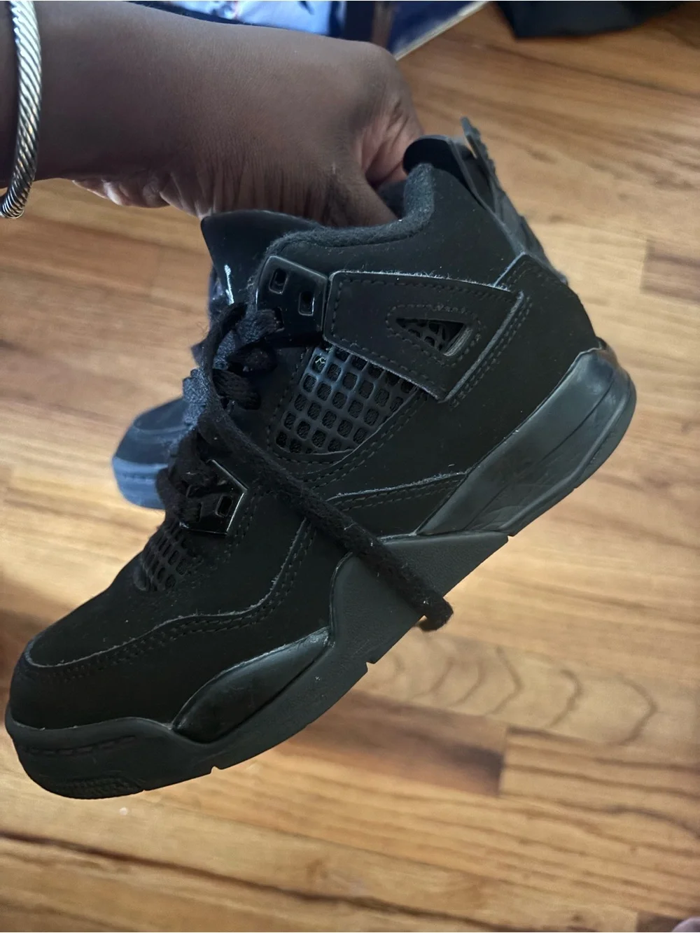 Air Jordan 4 Retro “Black Cat” preschool